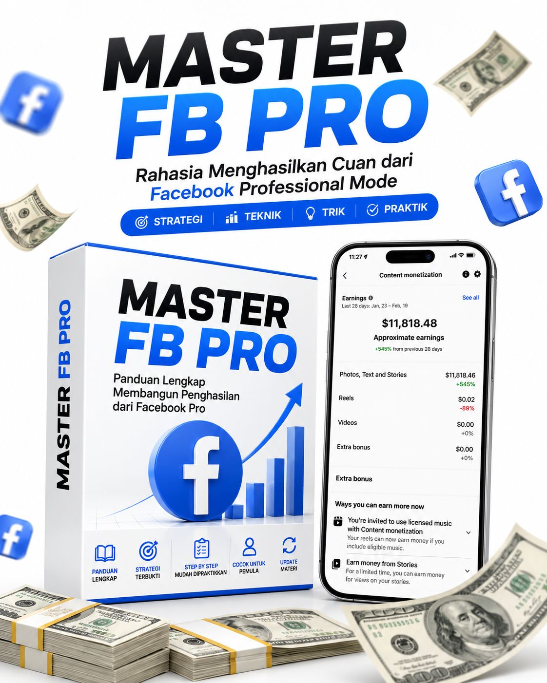 Mockup Kelas Master FB Pro Light
