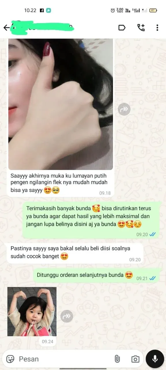 Bukti Testimoni Pelanggan Tambahan 3